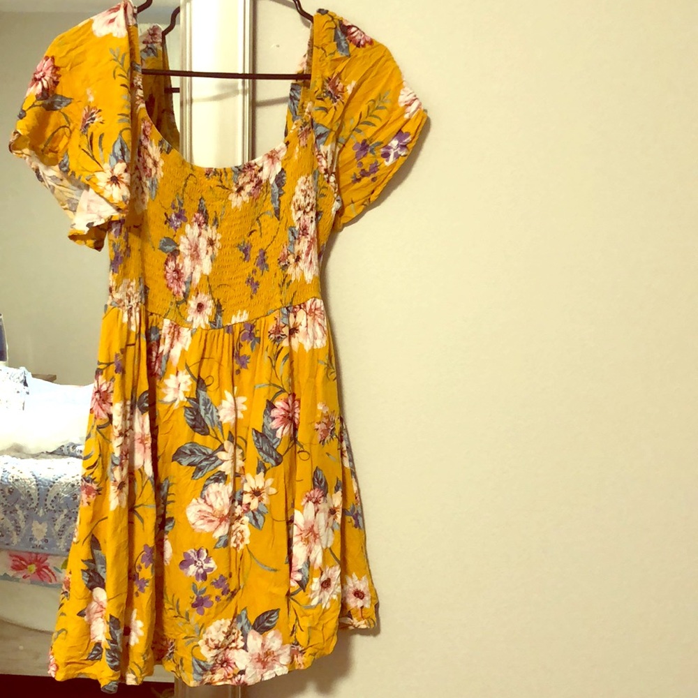 Off the shoulder summer dress